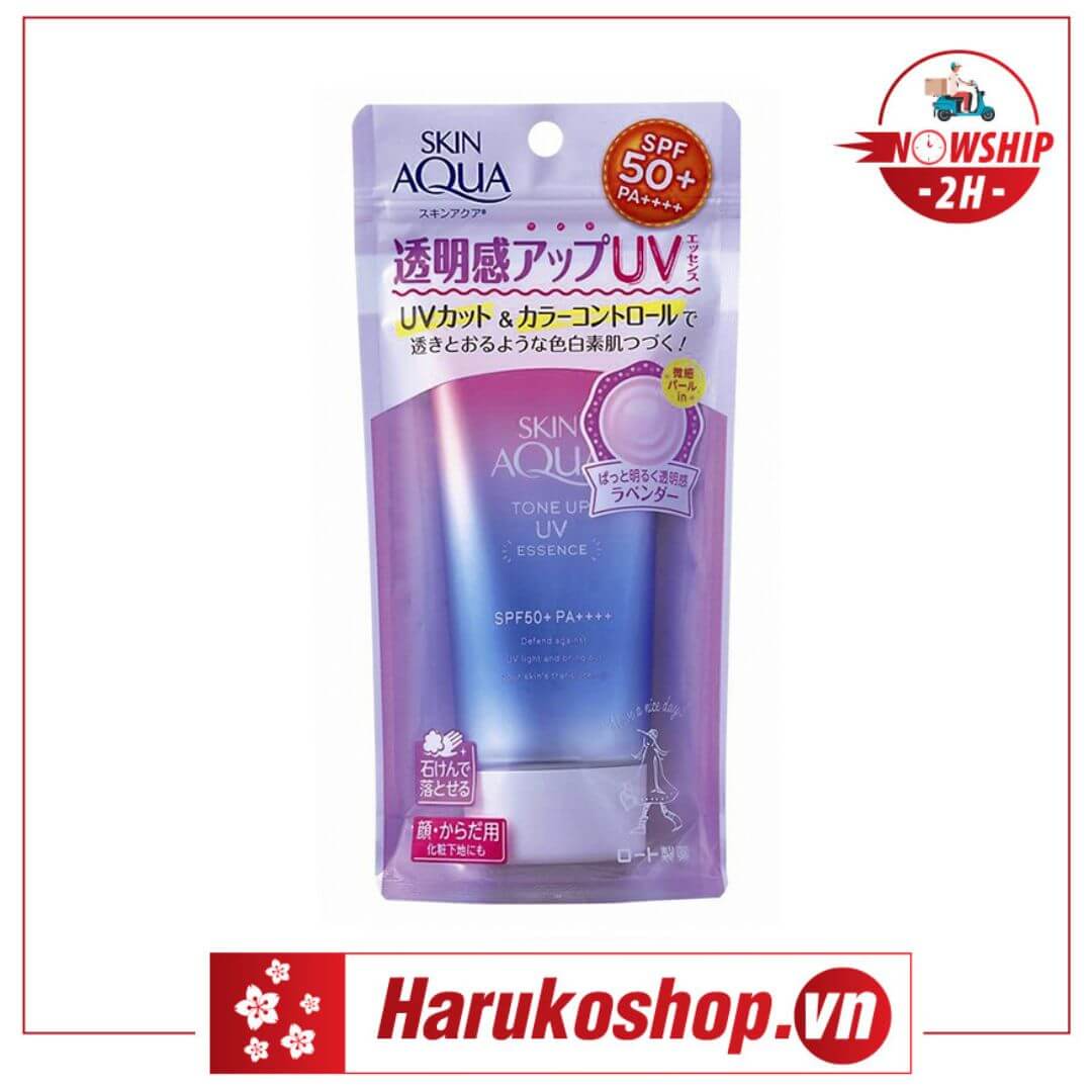 KEM CHỐNG NẮNG SKIN AQUA nâng tone UV SPF50+/PA++++ 80g - Haruko
