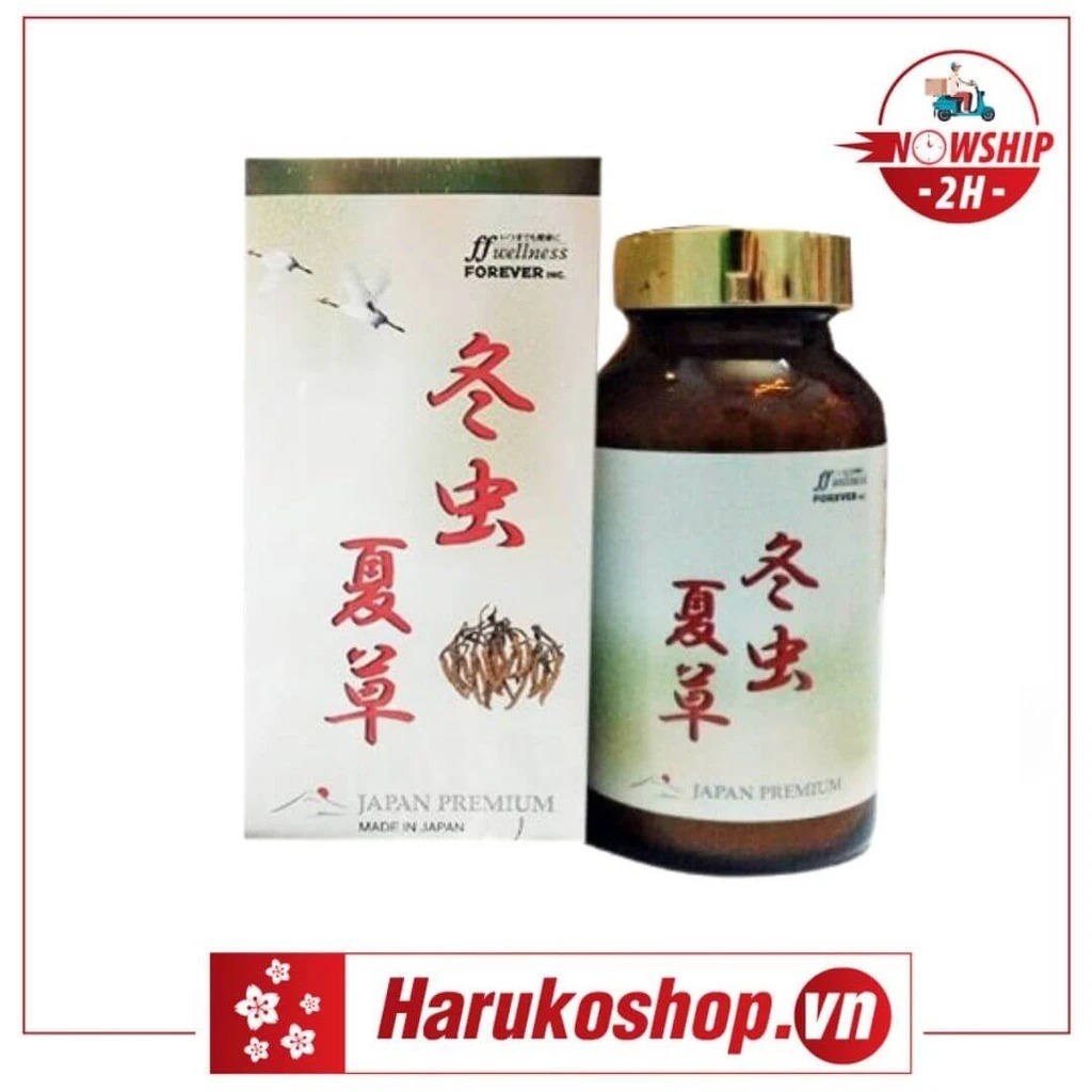 ĐÔNG TRÙNG hạ thảo Wellness Premium 330 Viên - Haruko